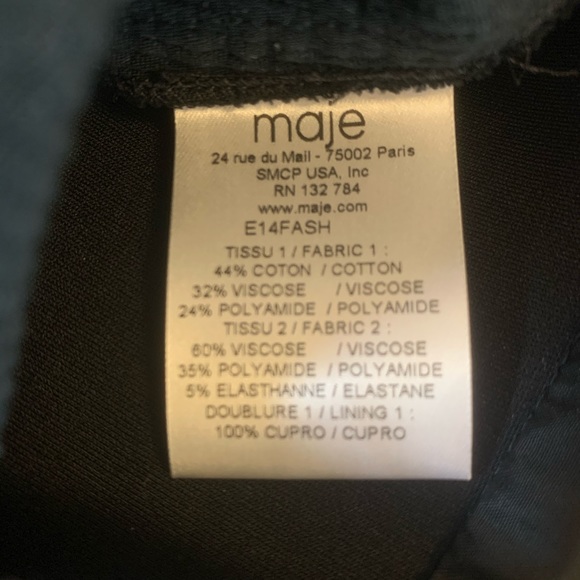 Maje structured top - Picture 6 of 6